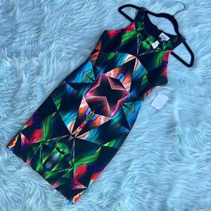 FINAL PRICE!! ⬇️📉 Milly Colorful Abstract Dress - Size 4